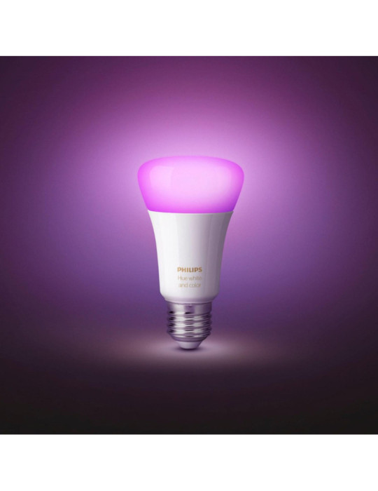 Ampoule LED Intelligente E27 6.5W A60 PHILIPS Hue White Color