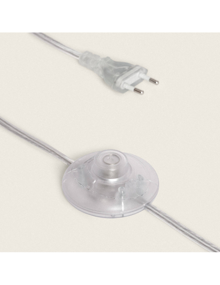 Lampadaire Métal et Verre Moonlight 2 Spots