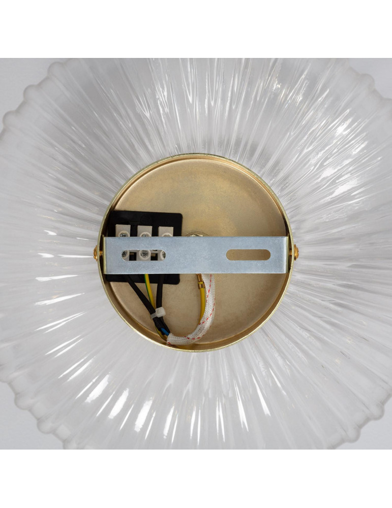 Plafonnier Métal et Verre Prometeo