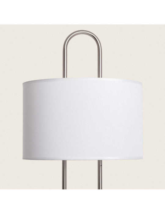 Lampadaire Métal et Tissu Duque