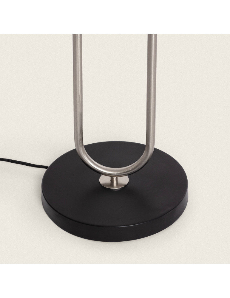 Lampadaire Métal et Tissu Duque