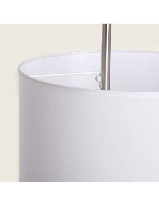 Lampadaire Métal et Tissu Duque