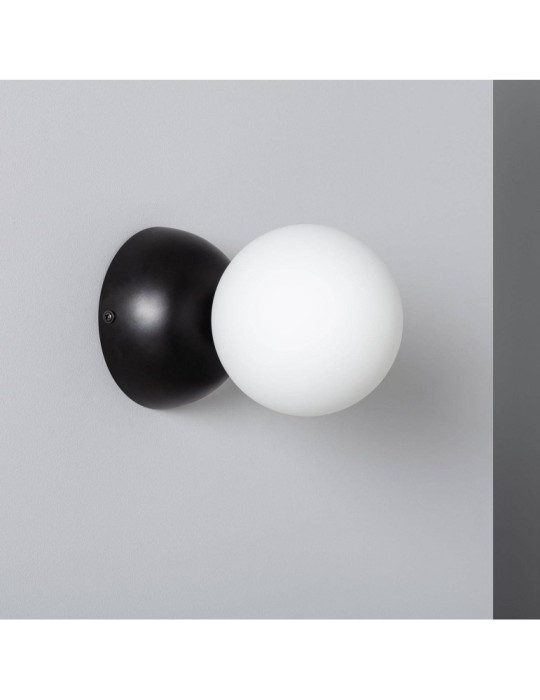 Lampe Murale Métal et Verre Poe