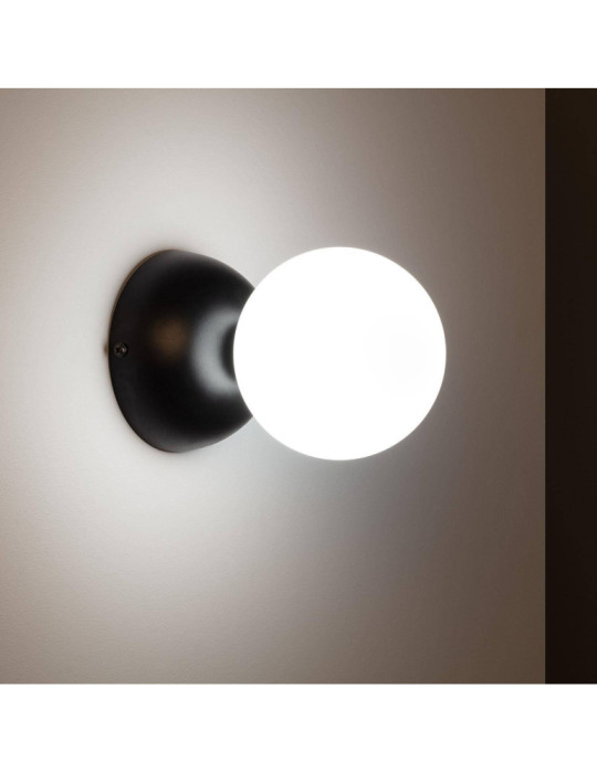 Lampe Murale Métal et Verre Poe