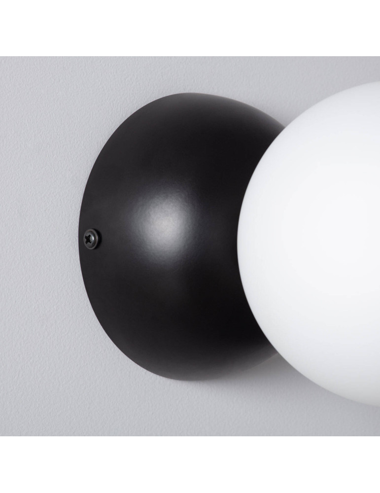 Lampe Murale Métal et Verre Poe