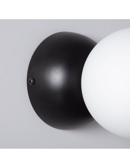 Lampe Murale Métal et Verre Poe