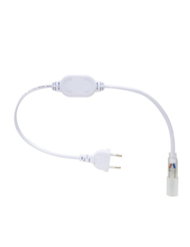 Câble Rectificateur pour Gaine LED Ronde 220V AC IP65 sur Mesure Coupe Tous les 100cm