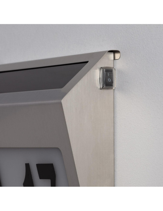 Applique Murale LED Extérieure Solaire Barua pour Numérotation de Maisons