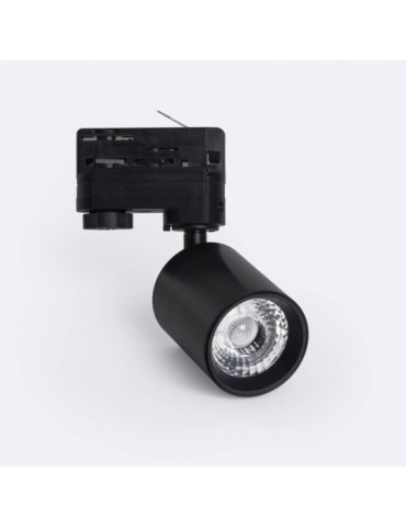 Spot LED sur Rail Triphasé 10W Dimmable Mallet Noir