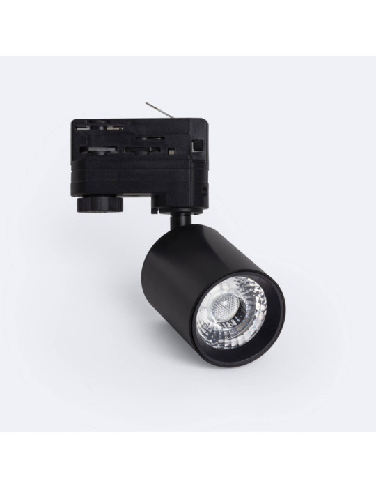Spot LED sur Rail Triphasé 10W Dimmable Mallet Noir