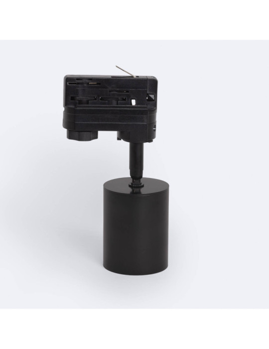 Spot LED sur Rail Triphasé 10W Dimmable Mallet Noir