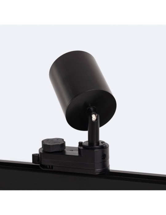 Spot LED sur Rail Triphasé 10W Dimmable Mallet Noir