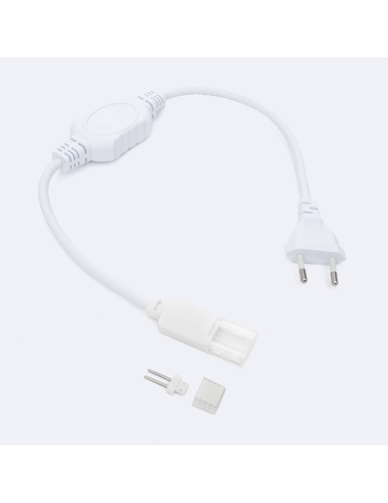 Câble Rectificateur pour Ruban LED 220V AC SMD2835 IP65 Largeur 12mm Monochrome