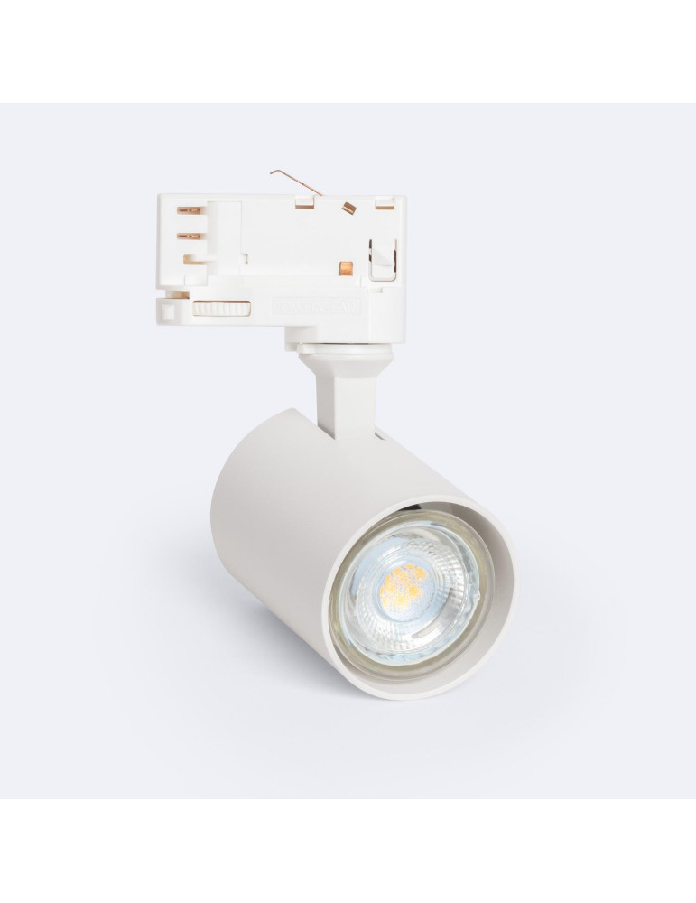 Spot à Douille sur Rail Triphasé Niko pour Ampoule GU10 Spot à Douille sur Rail Triphasé Niko pour Ampoule GU10