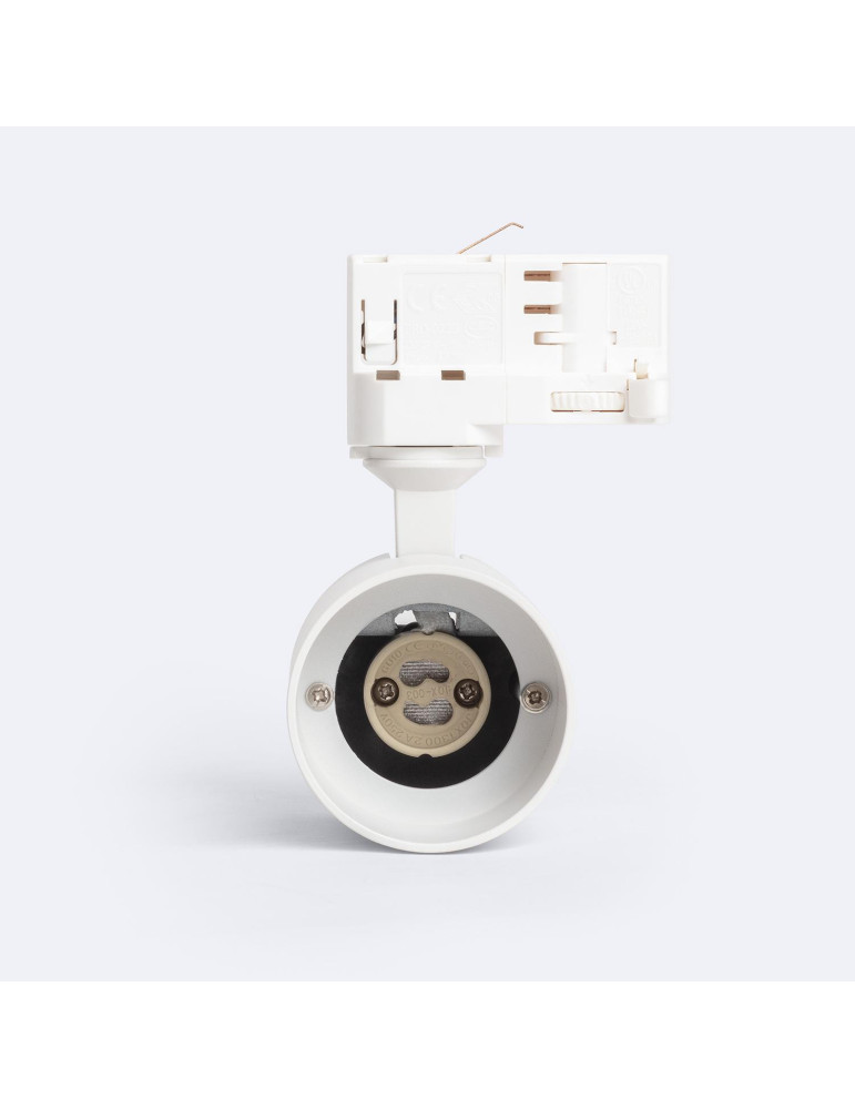 Spot à Douille sur Rail Triphasé Niko pour Ampoule GU10