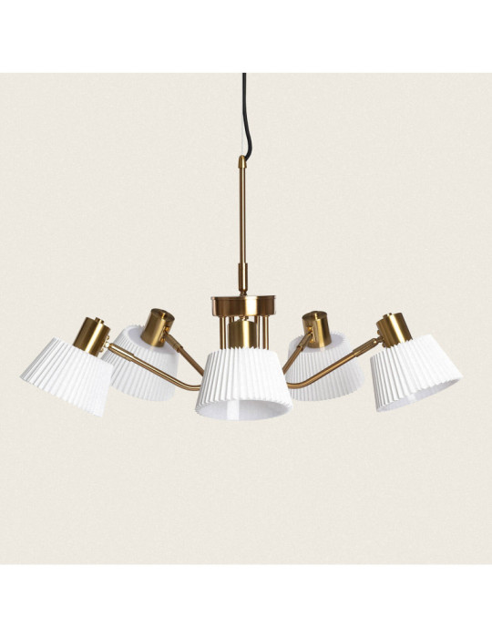 Suspension Métal Magda 5 Spots