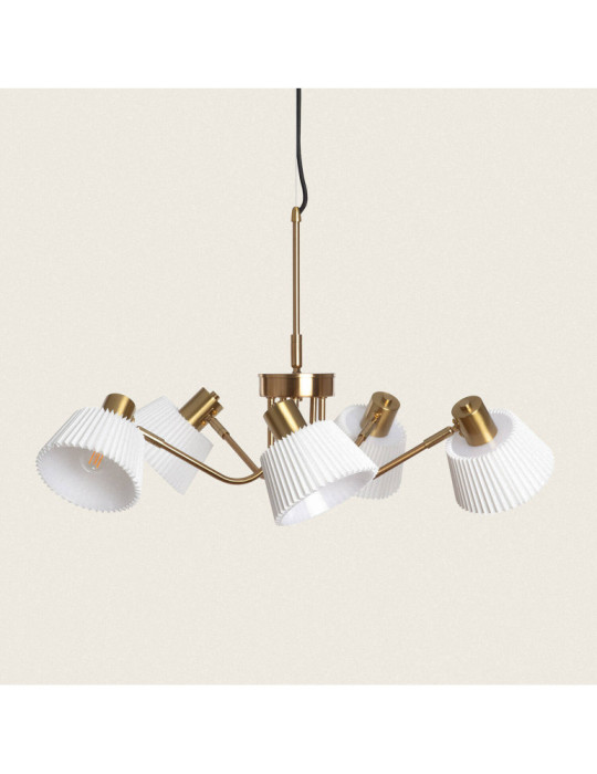 Suspension Métal Magda 5 Spots