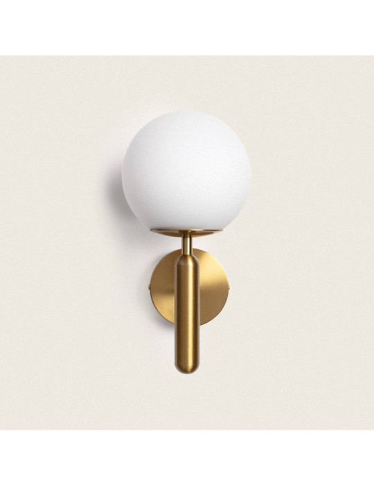 Applique Murale Métal et Verre Oto