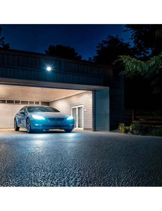 Projecteur LED Slim Crystal 120lm/W IP65 20W Noir Projecteur LED Slim Crystal 120lm/W IP65 20W Noir