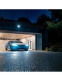 Projecteur LED Slim Crystal 120lm/W IP65 20W Noir