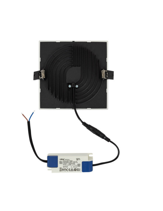 Placa LED 16W Cuadrada LIFUD Corte 130x130 mm