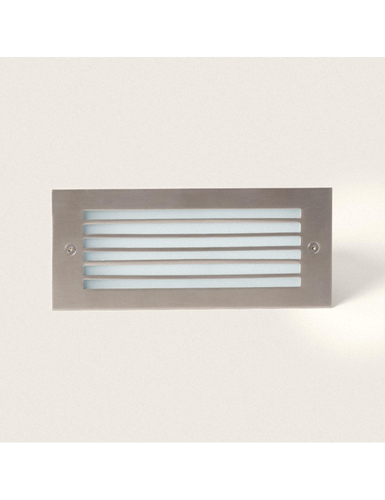 Balise LED Extérieure 9W Encastrable au Mur Noire Drive