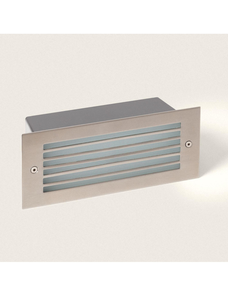 Balise LED Extérieure 9W Encastrable au Mur Noire Drive