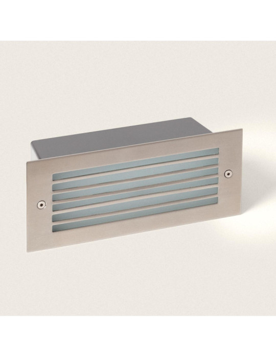 Balise LED Extérieure 9W Encastrable au Mur Noire Drive