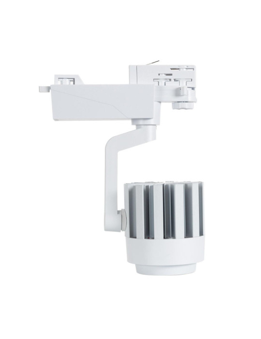 Spot LED sur Rail Triphasé 30W Dora Blanc