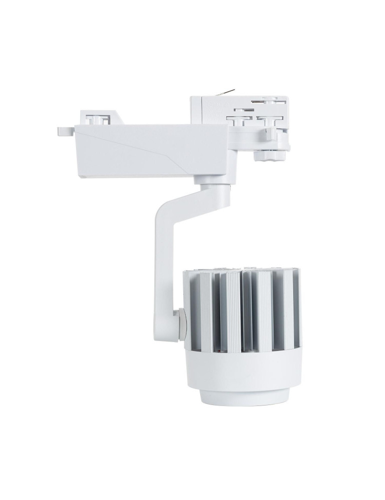 Spot LED sur Rail Triphasé 30W Dora Blanc