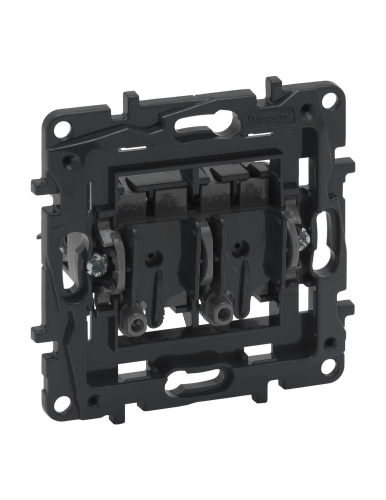 Interrupteur Double 10 AX 250V AC LEGRAND Niloé Step 864005 Interrupteur Double 10 AX 250V AC LEGRAND Niloé Step 864005