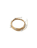 Guirnalda Exterior Lumet System 12.5m con 10 Portalámparas E27 Blanco Creative-Cables CATE27B125