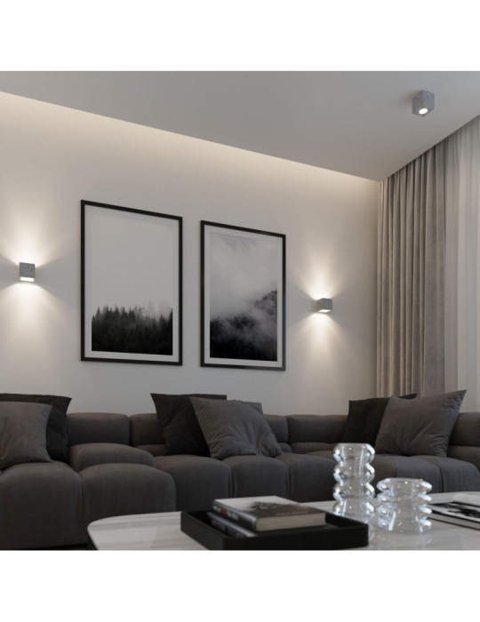 Plafonnier Béton Quad SOLLUX