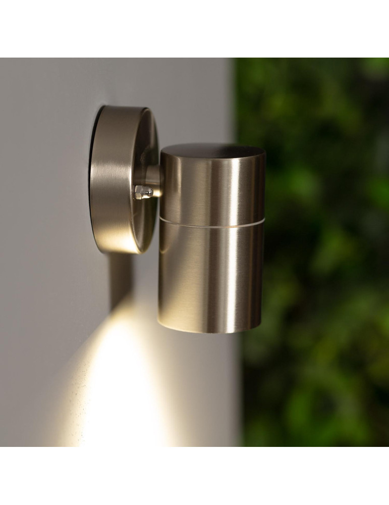 Applique Murale Extérieure Acier Inoxydable Satin