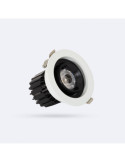 Spot LED Downlight COB Rond Orientable 360º (UGR19) High Lumen CRI90 Expert Color No Flicker 7W Coupe Ø 80mm