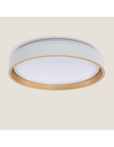 Plafonnier LED 24W Rond Métal Ø390 mm Kibek