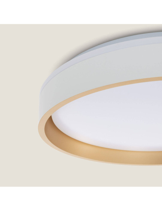 Plafonnier LED 24W Rond Métal Ø390 mm Kibek