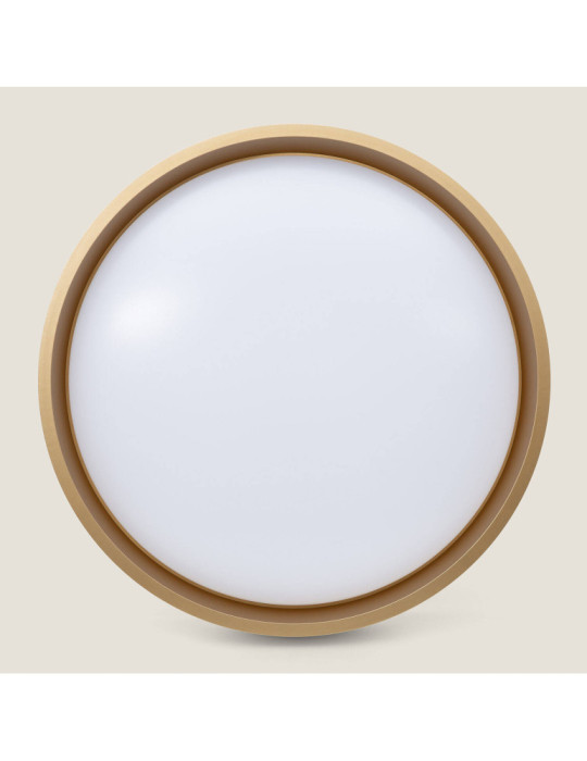 Plafonnier LED 24W Rond Métal Ø390 mm Kibek