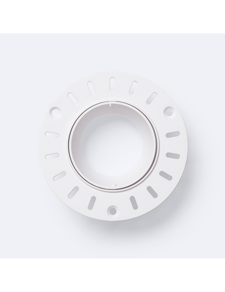 Collerette Downlight Conique Orientable Intégration Plâtre/Placo pour Ampoule LED GU10 / GU5.3 Coupe Ø70 mm Suefix