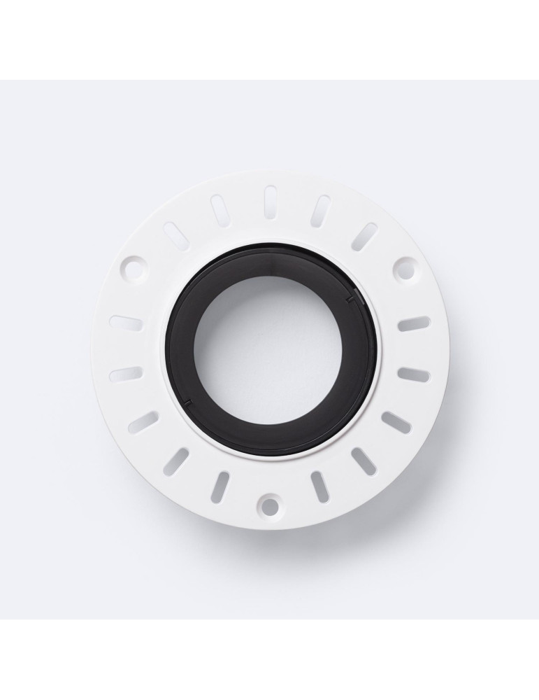 Collerette Downlight Conique Orientable Intégration Plâtre/Placo pour Ampoule LED GU10 / GU5.3 Coupe Ø70 mm Suefix