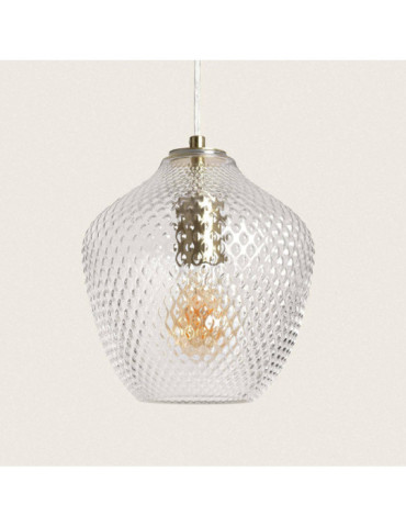 Suspension Métal et Verre Stiklu