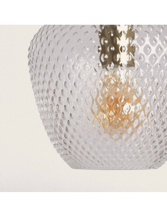 Suspension Métal et Verre Stiklu