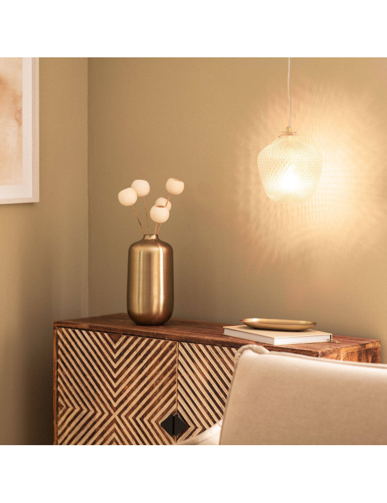 Suspension Métal et Verre Stiklu