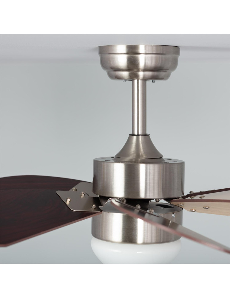 Ventilateur de Plafond Silencieux Orion Bois 81cm Moteur DC