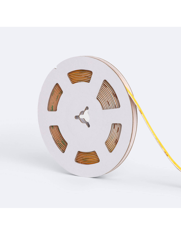 Ruban LED 24V DC COB 320 LED/m 840 lm/m 5m IP20 CRI90 Largeur 5 mm Super étroit Coupe 5 cm