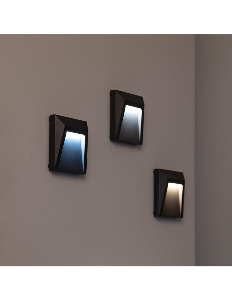 Balise LED Extérieure 1.5W en Saillie au Mur Clover