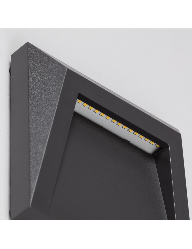 Balise LED Extérieure 1.5W en Saillie au Mur Clover