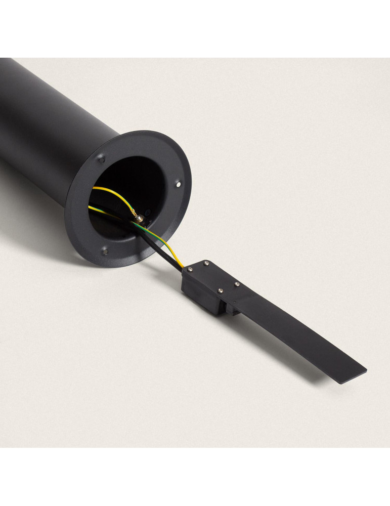 Balise Extérieure en Saillie sur Pied 50cm Acier Inoxidable Emley