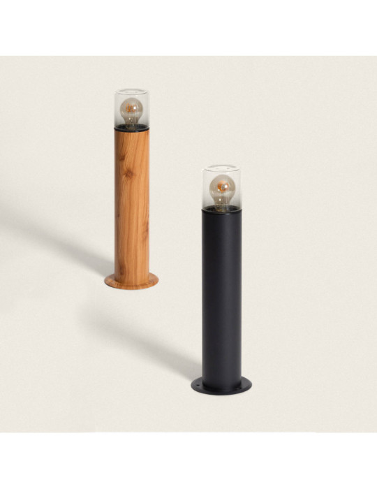 Balise Extérieure en Saillie sur Pied 50cm Acier Inoxidable Emley