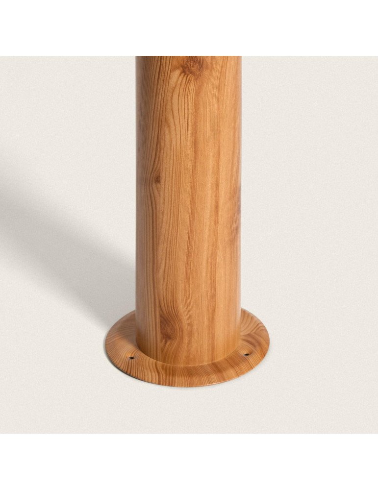 Balise Extérieure en Saillie sur Pied 50cm Acier Inoxidable Emley